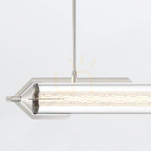 Lineární závěsné svítidlo ESPADA, leštěný chrom, Quintiesse small 4