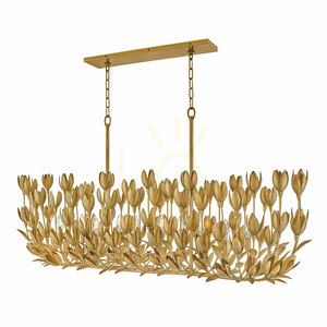 FLORA ostrovní lampa - 10 světelných zdrojů - Oxidované zlato QUINTIESSE 0 FLORA ostrovní lampa - 10 světelných zdrojů - Oxidované zlato QUINTIESSE small 0