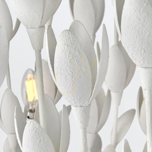 FLORA ostrovní lampa - 10 světelných zdrojů - QUINTIESSE strukturální omítka. 4 FLORA ostrovní lampa - 10 světelných zdrojů - QUINTIESSE strukturální omítka. small 4