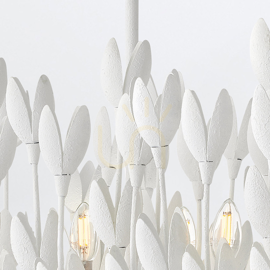 Náhled FLORA ostrovní lampa - 10 světelných zdrojů - QUINTIESSE strukturální omítka. FLORA ostrovní lampa - 10 světelných zdrojů - QUINTIESSE strukturální omítka.