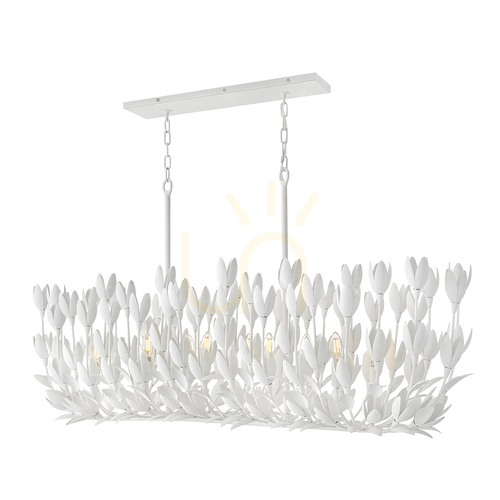 Kontrola FLORA ostrovní lampa - 10 světelných zdrojů - QUINTIESSE strukturální omítka.