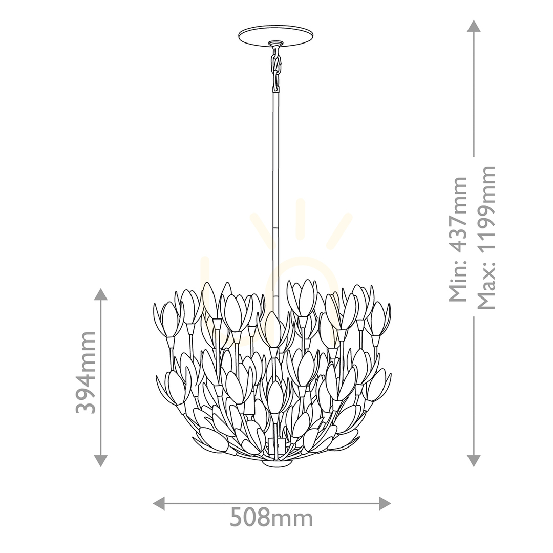 Náhled Závěsné svítidlo FLORA - 3 světelné zdroje - QUINTIESSE strukturální omítka Závěsné svítidlo FLORA - 3 světelné zdroje - QUINTIESSE strukturální omítka