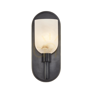 Nástěnné svítidlo LUCIAN - 1 světelný zdroj - Urban brown QUINTIESSE small 0