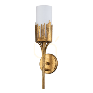 Nástěnné svítidlo SAWGRASS - 1 světelný zdroj - Petal gold QUINTIESSE 6 Nástěnné svítidlo SAWGRASS - 1 světelný zdroj - Petal gold QUINTIESSE small 6