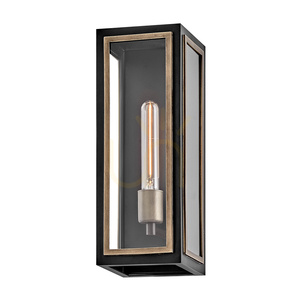 Nástěnná svítilna SHAW - 1 světelný zdroj - černá, oxidovaný bronz QUINTIESSE small 1