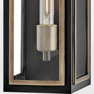 Nástěnná svítilna SHAW - 1 světelný zdroj - černá, oxidovaný bronz QUINTIESSE small 7