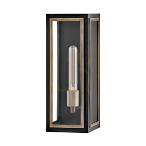 Nástěnná svítilna SHAW - 1 světelný zdroj - černá, oxidovaný bronz QUINTIESSE small 8