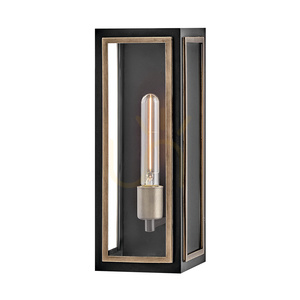 Nástěnná svítilna SHAW - 1 světelný zdroj - černá, oxidovaný bronz QUINTIESSE small 0