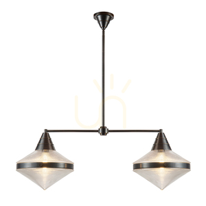 Ostrůvková lampa WILLARD - 2 světelné zdroje - Urban brown QUINTIESSE 0 Ostrůvková lampa WILLARD - 2 světelné zdroje - Urban brown QUINTIESSE small 0
