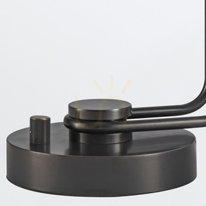 WYNWOOD stolní lampa - 1 světelný zdroj - Urban brown QUINTIESSE small 4
