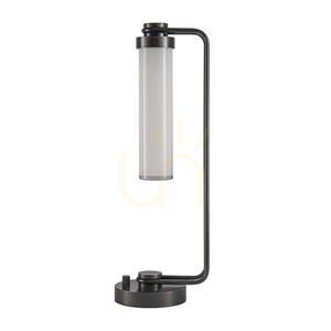 WYNWOOD stolní lampa - 1 světelný zdroj - Urban brown QUINTIESSE small 6