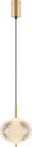 Závěsné svítidlo Zuma Line GALATEA DU31350/6.5W zlaté 1xLED small 0