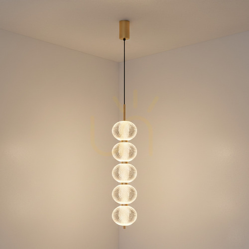 Kontrola Závěsné svítidlo Zuma Line GALATEA DU31359/30W zlaté 1xLED