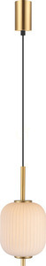 Závěsné svítidlo Zuma Line AKARI DU31288/6.5W zlatá 1xLED small 0