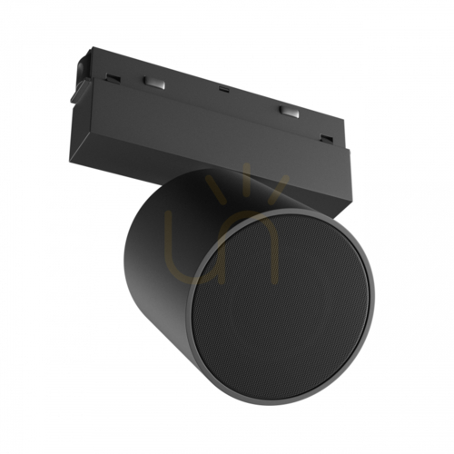 Kontrola Černý reproduktor Bluetooth 5.4 pro 48V magnetickou lištu