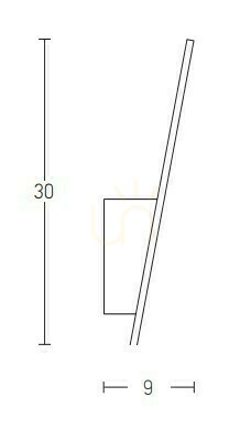 Náhled Nástěnné LED svítidlo Zambelis 6W bílé matné 3000K Nástěnné LED svítidlo Zambelis 6W bílé matné 3000K