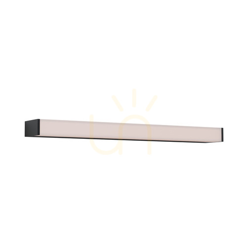 Kontrola Černé koupelnové LED nástěnné svítidlo Zambelis 180041-B 16 W 1280 lm 3000 K IP44 55 cm
