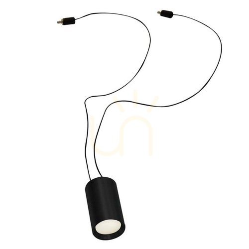 Kontrola Spot černá LED 3000k 5W 24V ZAMBELIS
