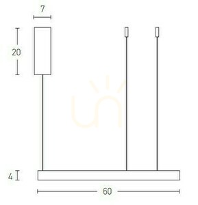 Závěsné LED svítidlo Zambelis 36W 3000K zlaté matné stmívatelné 60 cm 1 Závěsné LED svítidlo Zambelis 36W 3000K zlaté matné stmívatelné 60 cm small 1