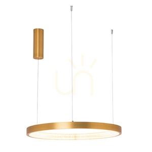 Závěsné LED svítidlo Zambelis 36W 3000K zlaté matné stmívatelné 60 cm 0 Závěsné LED svítidlo Zambelis 36W 3000K zlaté matné stmívatelné 60 cm small 0
