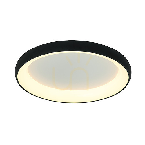 Kontrola Stropní LED svítidlo Zambelis 60W 3000K stmívatelné černé 80 cm