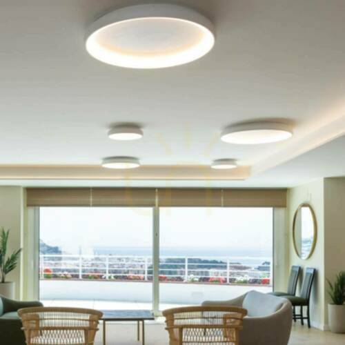 Kontrola Stropní LED světlo Zambelis 60W 3000K stmívatelné písečně bílé 80 cm