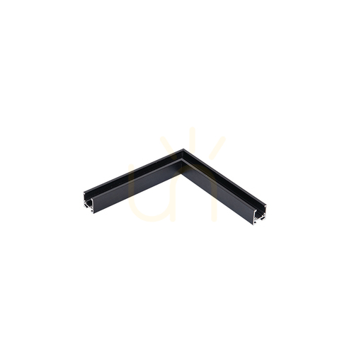 Kontrola Horizontální rohová spojka Zambelis 2085B-C2 pro magnetickou lištu 48V, sandy black