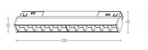 Magnetický bod 12W 3000k Zap/vyp černá ZAMBELIS 1 Magnetický bod 12W 3000k Zap/vyp černá ZAMBELIS small 1