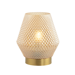 Stolní lampa E27 MAX 40W sklo koňak a mosaz vypínač ZAMBELIS 3 Stolní lampa E27 MAX 40W sklo koňak a mosaz vypínač ZAMBELIS small 3
