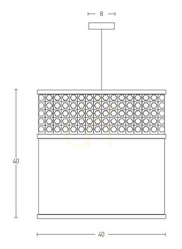 Kontrola Závěsné svítidlo Zambelis burlap přírodní E27 25W Ø40 cm