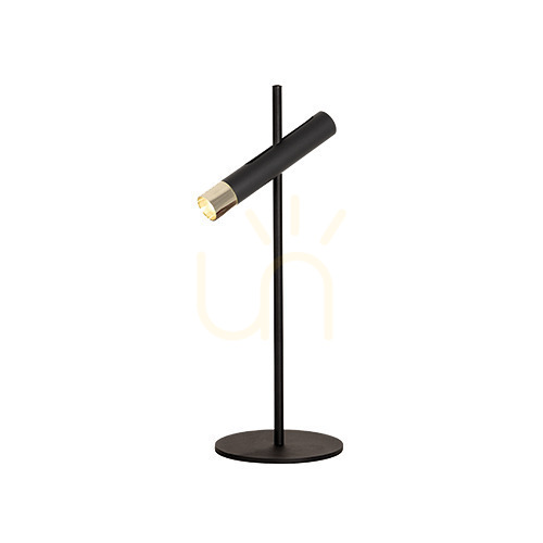 Kontrola Stolní LED světlo 4W 3000k Metal Black Gold ZAMBELIS