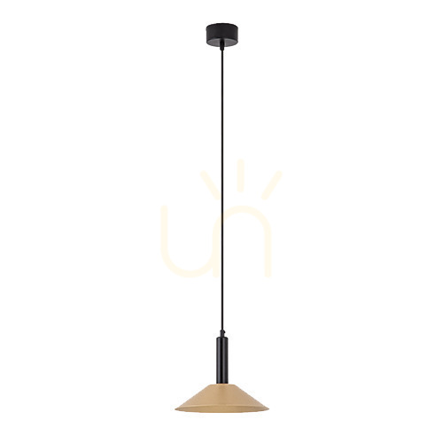Kontrola Závěsné LED svítidlo Zambelis Sandy černé/zlaté 7W 3000K
