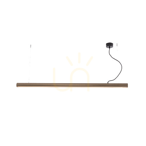 Pohled Závěsné LED světlo Zambelis 45W bronzové, opálový difuzor Závěsné LED světlo Zambelis 45W bronzové, opálový difuzor