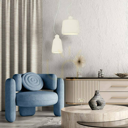 Kontrola Závěsné svítidlo Zambelis bílé matné E27 28 cm Clay