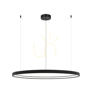 Závěsné svítidlo Zambelis Circle 23035 LED 45 W černé matné 90 cm small 1