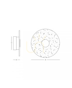 Nástěnné LED svítidlo Zambelis 23077, matná černá, čiré sklo, 28 cm, 8 W 3000 K small 3
