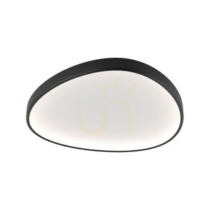 Stropní LED svítidlo Zambelis 39W 3000K černé matné 80 cm small 1