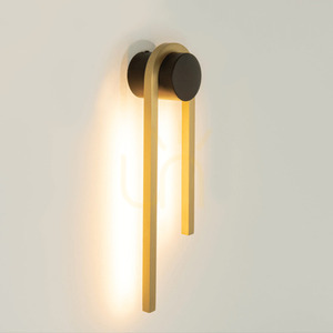 Nástěnné LED svítidlo Zambelis 11W 3000K zlato-černé small 0