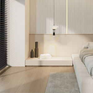 Závěsné LED světlo Zambelis 10W 3000K černé matné hliník small 0