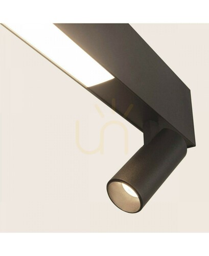 Kontrola Závěsné LED svítidlo Zambelis 23254 černé 130 cm 7W+32W 3000K