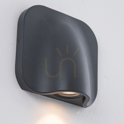 Kontrola Venkovní nástěnné LED svítidlo Zambelis 9W grafit IP54 3000K