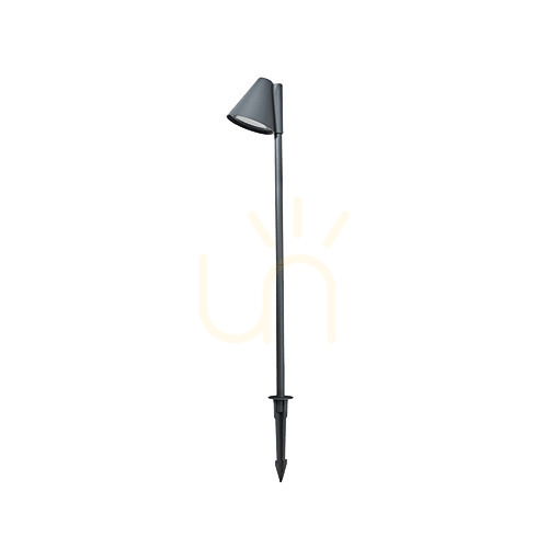 Kontrola Venkovní bodové světlo 1xgu10 Graphite ZAMBELIS