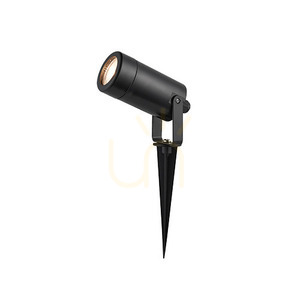 Zápichové zahradní svítidlo E312 GU10 max 7 W IP54, černé ABS, hrot a kabel 30 cm, Zambelis small 1