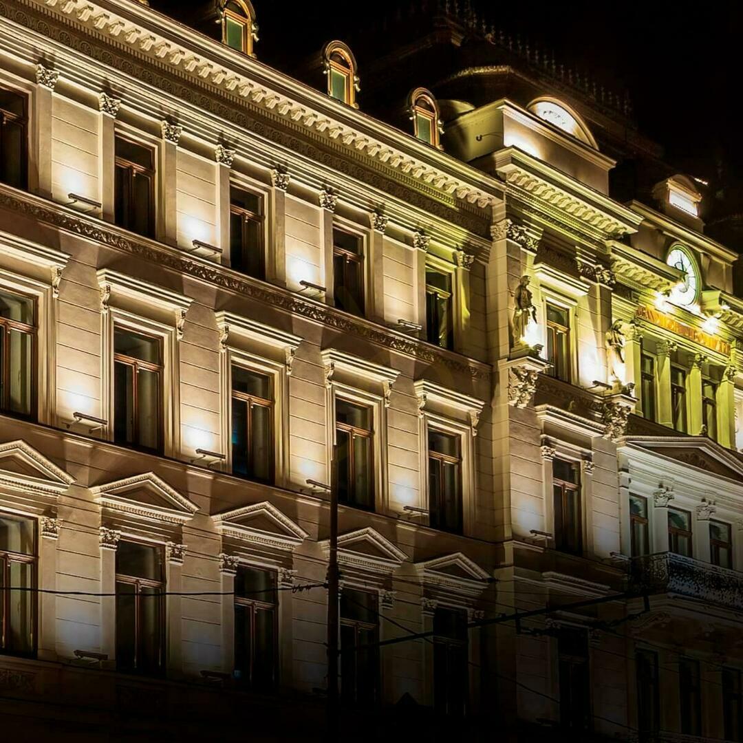 Pohled Venkovní nástěnné fasádní svítidlo LED 12x1w 24V 4000k IP66 šedé ZAMBELIS Venkovní nástěnné fasádní svítidlo LED 12x1w 24V 4000k IP66 šedé ZAMBELIS