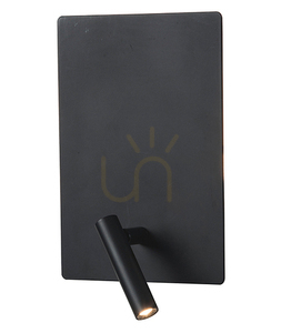 LED nástěnné světlo na čtení 3W+5W černé matné Zambelis 3 LED nástěnné světlo na čtení 3W+5W černé matné Zambelis small 3