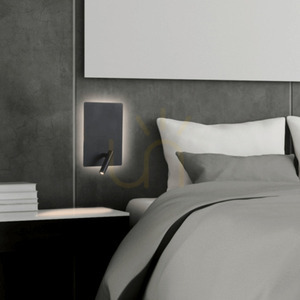 LED nástěnné světlo na čtení 3W+5W černé matné Zambelis 0 LED nástěnné světlo na čtení 3W+5W černé matné Zambelis small 0