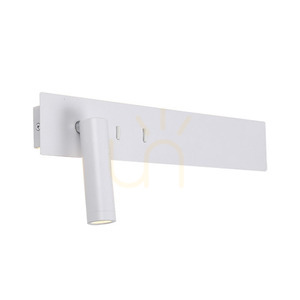 Světlo na čtení LED 3W s podsvícením 10W bílé ZAMBELIS small 0