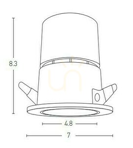 Bodové LED svítidlo 10W bílé matné - černý matný reflektor ZAMBELIS 1 Bodové LED svítidlo 10W bílé matné - černý matný reflektor ZAMBELIS small 1