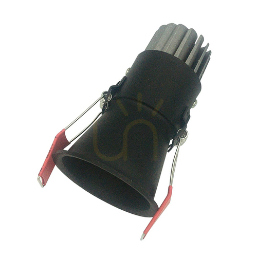 Kontrola Bodové LED svítidlo 6W černé ZAMBELIS