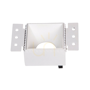 Bezrámečkové zápustné svítidlo Zambelis S090, bílé, bílý reflektor small 0